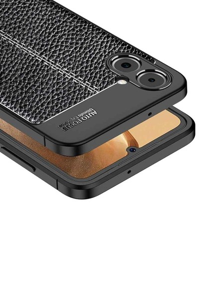 Mey İthalat®  Samsung Galaxy A05 Kılıf Auto Focus Kapak - Siyah