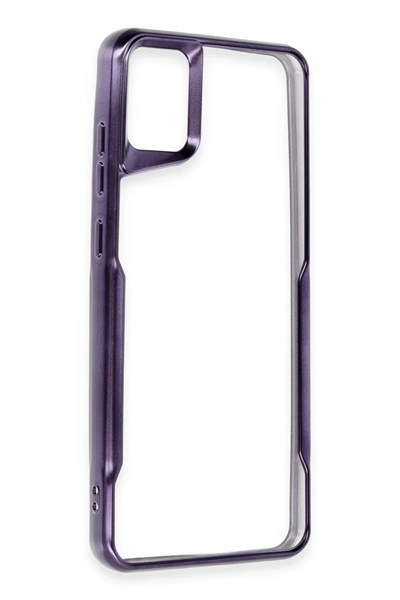 Mey İthalat®  Samsung Galaxy A05 Kılıf Boyi Silikon Kapak - Derin Mor