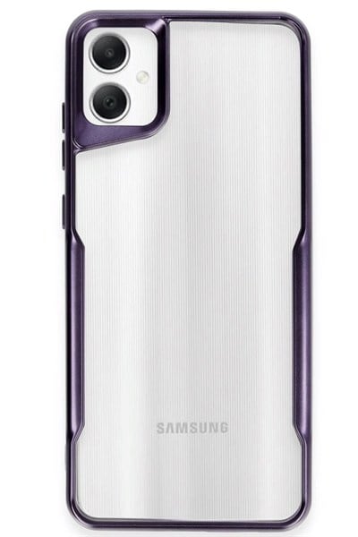 Mey İthalat®  Samsung Galaxy A05 Kılıf Boyi Silikon Kapak - Derin Mor