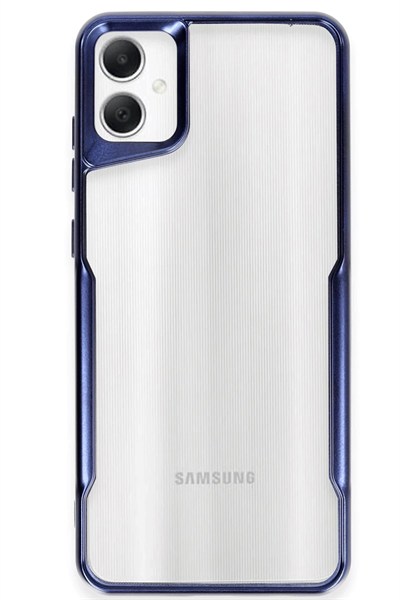 Mey İthalat®  Samsung Galaxy A05 Kılıf Boyi Silikon Kapak - Lacivert