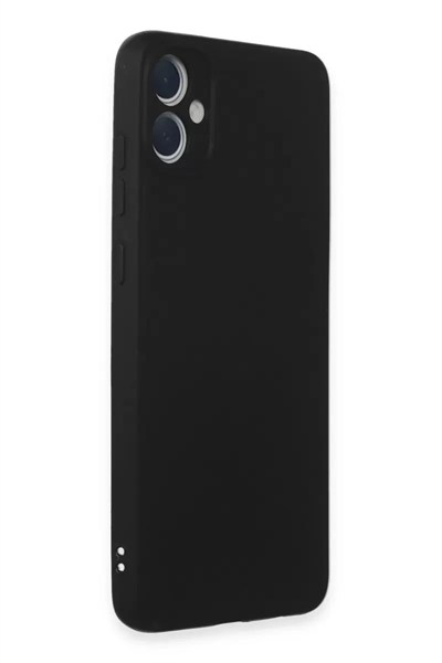 Mey İthalat®  Samsung Galaxy A05 Kılıf First Silikon - Siyah