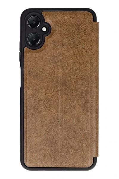Mey İthalat®  Samsung Galaxy A05 Kılıf Flip Cover - Taba