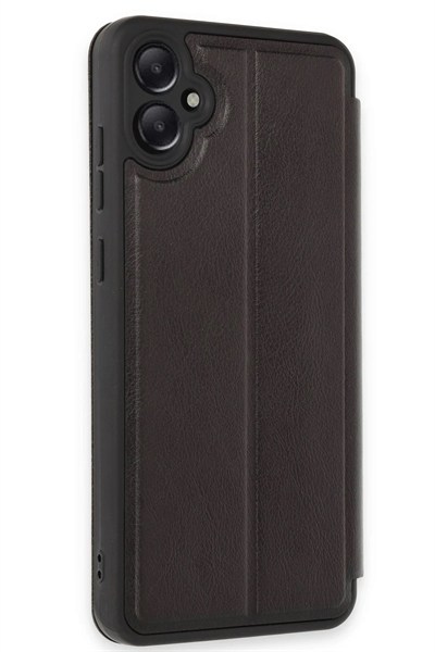 Mey İthalat®  Samsung Galaxy A05 Kılıf Flip Cover - Siyah