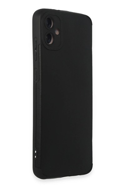 Mey İthalat®  Samsung Galaxy A05 Kılıf Loop Deri Silikon - Siyah