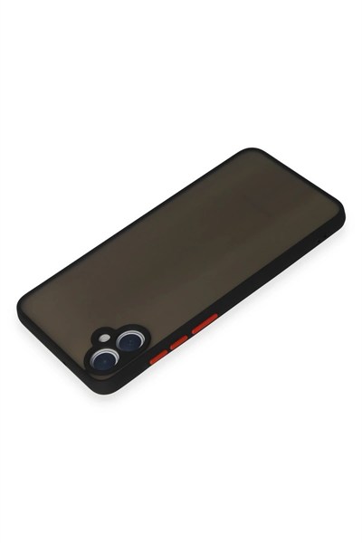 Mey İthalat®  Samsung Galaxy A05 Kılıf Montreal Silikon Kapak - Siyah