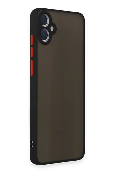 Mey İthalat®  Samsung Galaxy A05 Kılıf Montreal Silikon Kapak - Siyah