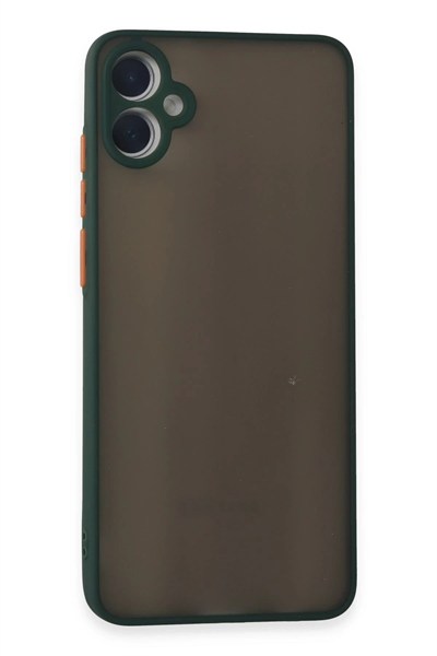 Mey İthalat®  Samsung Galaxy A05 Kılıf Montreal Silikon Kapak - Yeşil