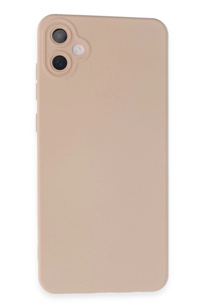 Mey İthalat®  Samsung Galaxy A05 Kılıf Nano içi Kadife Silikon - Pudra