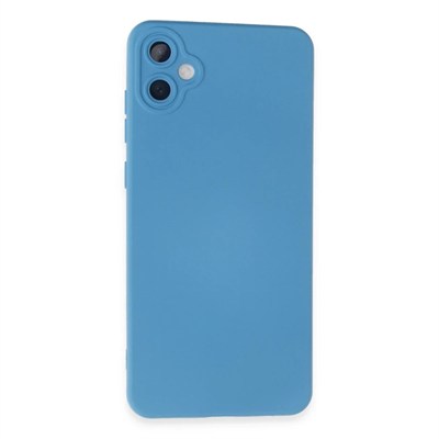 Mey İthalat®  Samsung Galaxy A05 Kılıf Nano içi Kadife Silikon - Mavi