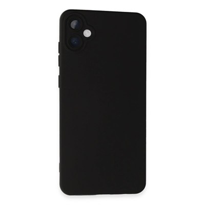 Mey İthalat®  Samsung Galaxy A05 Kılıf Nano içi Kadife Silikon - Siyah