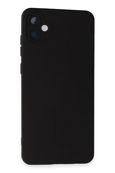 Mey İthalat®  Samsung Galaxy A05 Kılıf Nano içi Kadife Silikon - Siyah