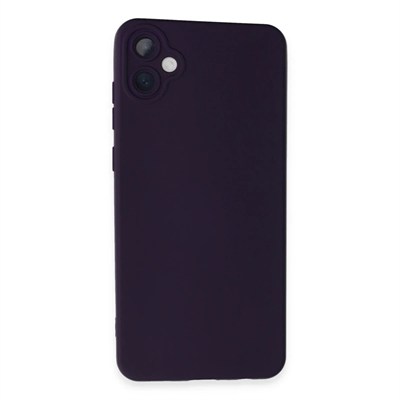 Mey İthalat®  Samsung Galaxy A05 Kılıf Nano içi Kadife Silikon - Mor