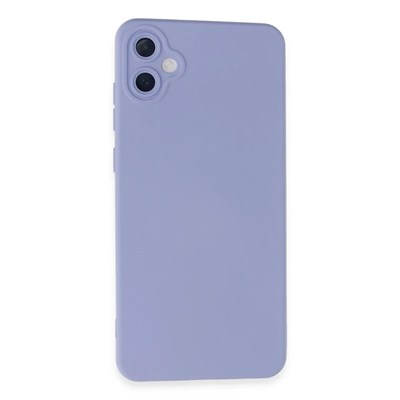 Mey İthalat®  Samsung Galaxy A05 Kılıf Nano içi Kadife Silikon - Lila