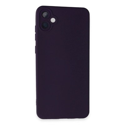 Mey İthalat®  Samsung Galaxy A05 Kılıf Nano içi Kadife Silikon - Mor