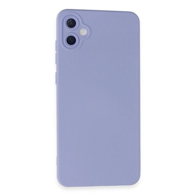 Mey İthalat®  Samsung Galaxy A05 Kılıf Nano içi Kadife Silikon - Lila