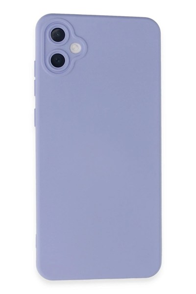 Mey İthalat®  Samsung Galaxy A05 Kılıf Nano içi Kadife Silikon - Lila