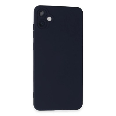 Mey İthalat®  Samsung Galaxy A05 Kılıf Nano içi Kadife Silikon - Lacivert