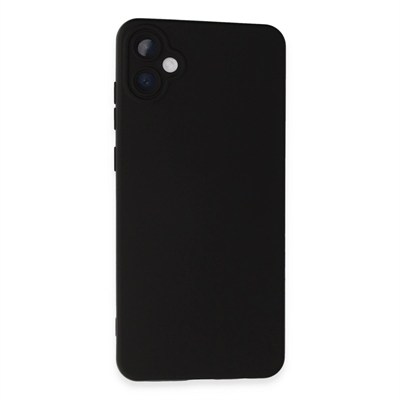 Mey İthalat®  Samsung Galaxy A05 Kılıf Nano içi Kadife Silikon - Siyah