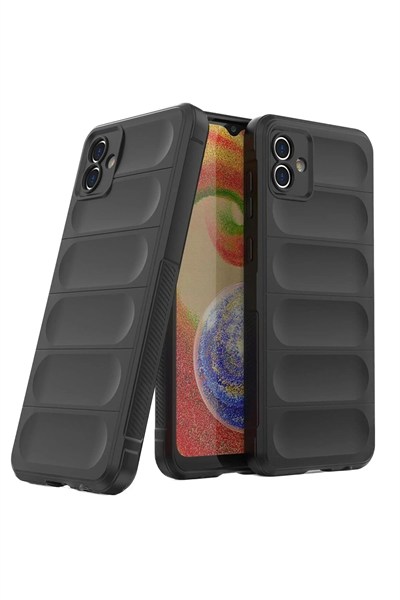 Mey İthalat®  Samsung Galaxy A05 Kılıf Optimum Silikon - Siyah