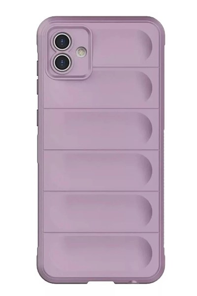 Mey İthalat®  Samsung Galaxy A05 Kılıf Optimum Silikon - Mor