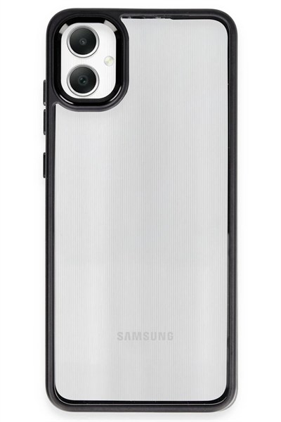 Mey İthalat®  Samsung Galaxy A05 Kılıf Power Silikon - Siyah