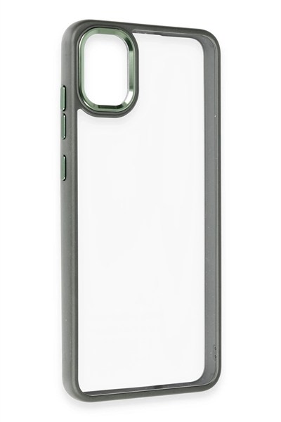 Mey İthalat®  Samsung Galaxy A05 Kılıf Power Silikon - Koyu Yeşil