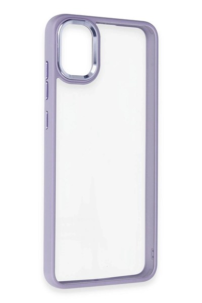 Mey İthalat®  Samsung Galaxy A05 Kılıf Power Silikon - Lila