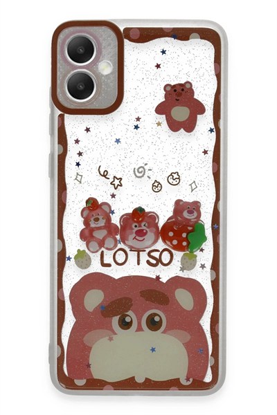 Mey İthalat®  Samsung Galaxy A05 Kılıf Sweet Desenli Silikon Kapak - Pembe