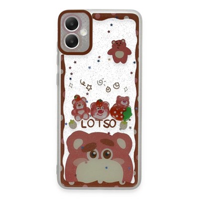 Mey İthalat®  Samsung Galaxy A05 Kılıf Sweet Desenli Silikon Kapak - Pembe