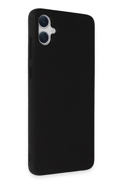 Mey İthalat®  Samsung Galaxy A05 Kılıf Taft Kapak - Siyah