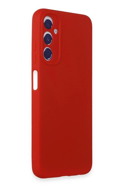 Mey İthalat®  Samsung Galaxy A05S Kılıf First Silikon - Kırmızı