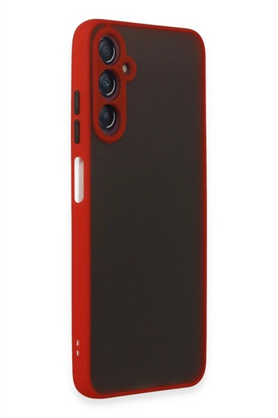 Mey İthalat®  Samsung Galaxy A05S Kılıf Montreal Silikon Kapak - Kırmızı