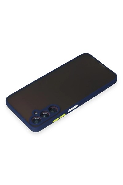 Mey İthalat®  Samsung Galaxy A05S Kılıf Montreal Silikon Kapak - Lacivert