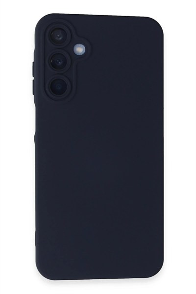 Mey İthalat®  Samsung Galaxy A05S Kılıf Nano içi Kadife Silikon - Lacivert