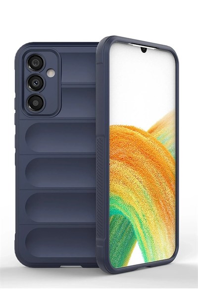 Mey İthalat®  Samsung Galaxy A05S Kılıf Optimum Silikon - Lacivert