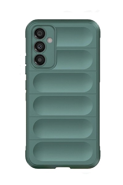 Mey İthalat®  Samsung Galaxy A05S Kılıf Optimum Silikon - Koyu Yeşil