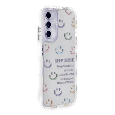Mey İthalat®  Samsung Galaxy A05S Kılıf Reflexion Desenli Kapak - Desen 2
