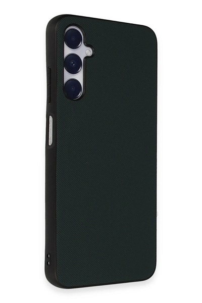 Mey İthalat®  Samsung Galaxy A05S Kılıf Taft Kapak - Koyu Yeşil