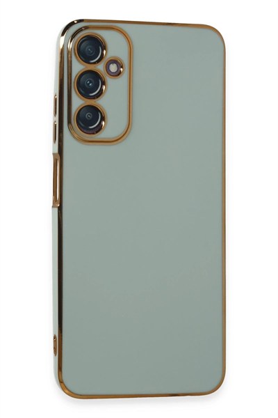 Mey İthalat®  Samsung Galaxy A05S Kılıf Volet Silikon - Açık Yeşil