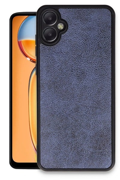 Mey İthalat®  Samsung Galaxy A06 Kılıf Aras Deri Kapak - Lacivert