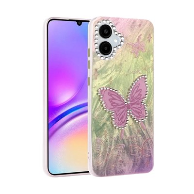Mey İthalat®  Samsung Galaxy A06 Kılıf Blade Aynalı Desenli Kapak - Desen 5