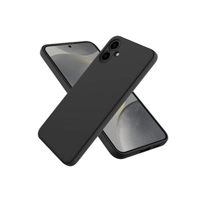 Mey İthalat®  Samsung Galaxy A06 Kılıf First Silikon - Siyah