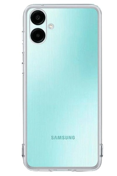 Mey İthalat®  Samsung Galaxy A06 Kılıf Lüx Şeffaf Silikon
