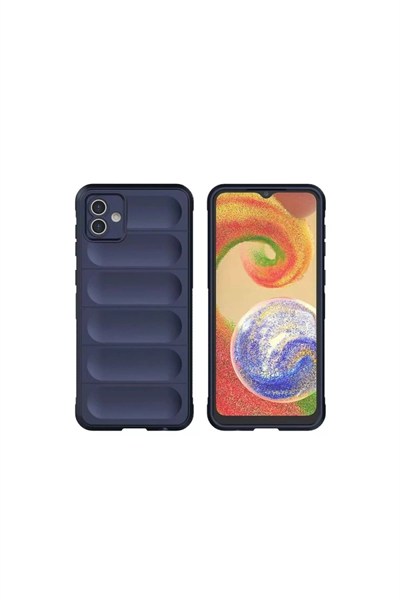 Mey İthalat®  Samsung Galaxy A06 Kılıf Optimum Silikon - Lacivert