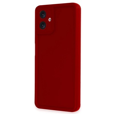 Mey İthalat®  Samsung Galaxy A06 Kılıf Viera Silikon - Kırmızı