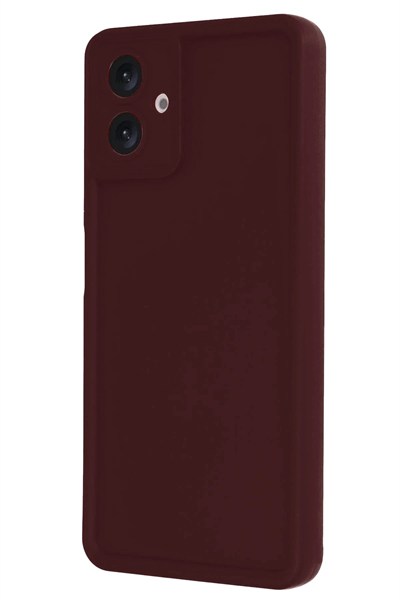Mey İthalat®  Samsung Galaxy A06 Kılıf Viera Silikon - Bordo