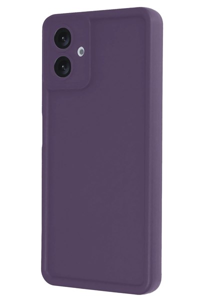 Mey İthalat®  Samsung Galaxy A06 Kılıf Viera Silikon - Mürdüm