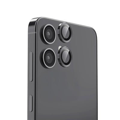 Mey İthalat®  Samsung Galaxy A06 Raze Metal Kamera Lens - Siyah