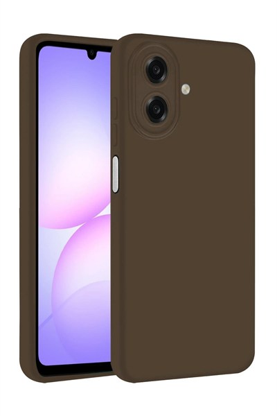 Mey İthalat®  Samsung Galaxy A07 4G First Silikon - Kahverengi