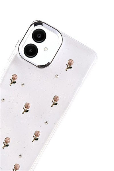 Mey İthalat®  Samsung Galaxy A07 4G Fiyonk Desenli Kapak - Desen 6
